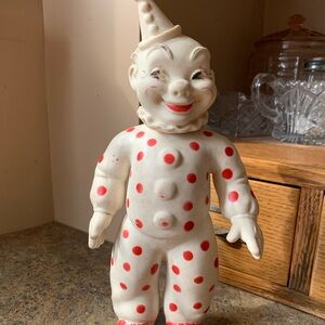 Vintage Squeaker Toy Clown